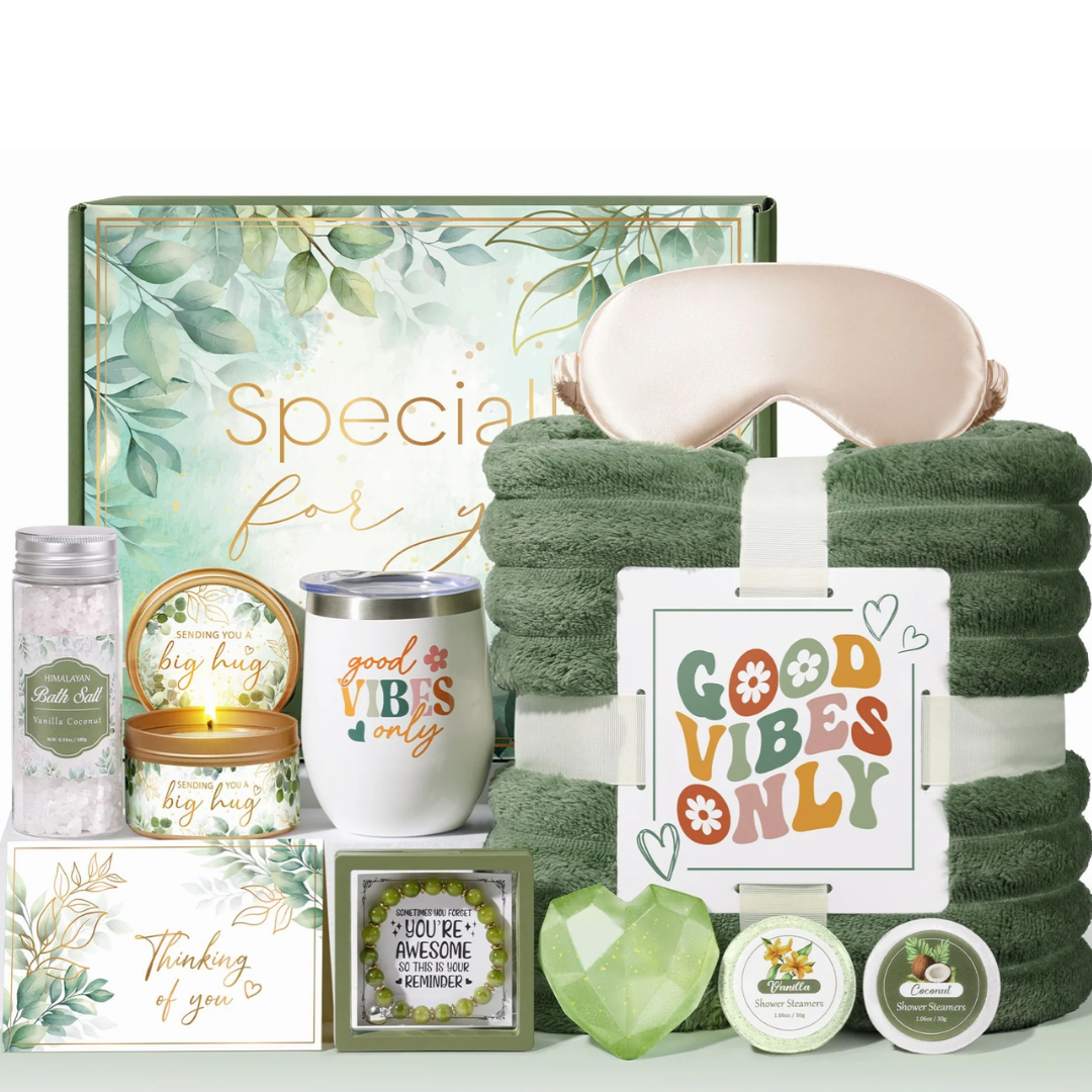 Stan & Co. Cozy Self-Care Gift Basket for Women