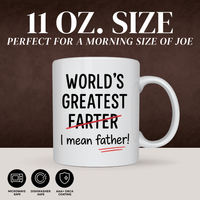 WORLD'S GREATEST FARTER MUG