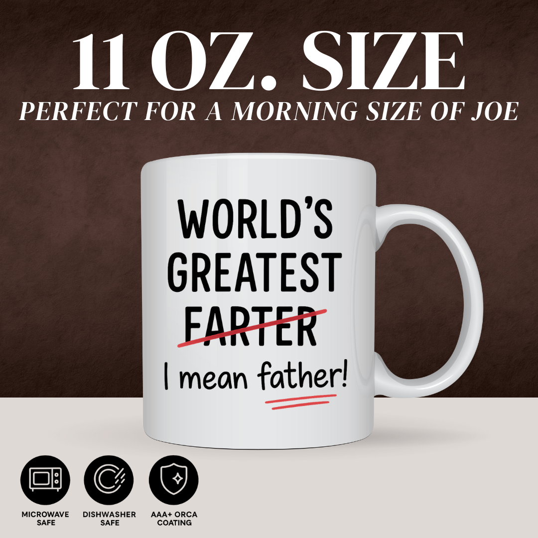 WORLD'S GREATEST FARTER MUG