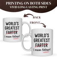 WORLD'S GREATEST FARTER MUG