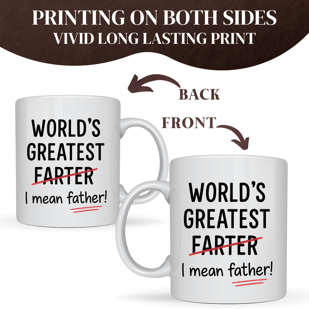 WORLD'S GREATEST FARTER MUG