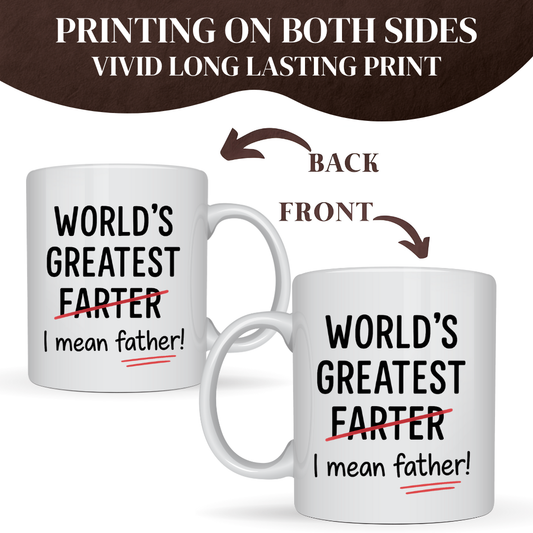 WORLD'S GREATEST FARTER MUG